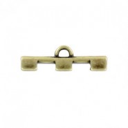 Cymbal ™ Terminal metálicos DQ  Soros Iii para Miyuki Tila - Bronce viejo